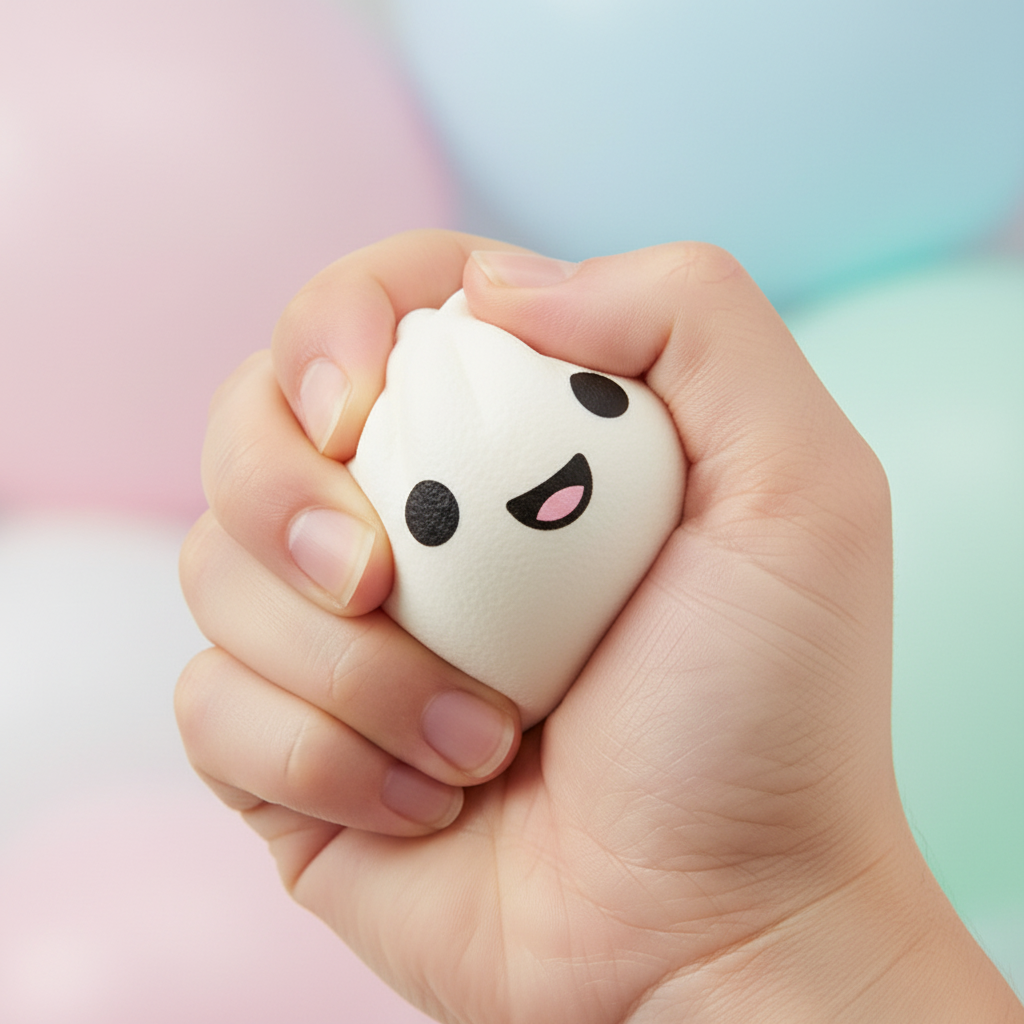 Steamed Bun Squishy Toy